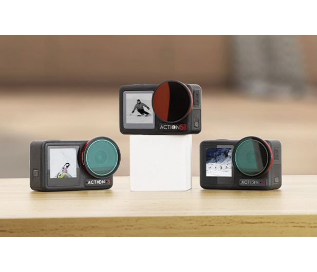 Sunnylife Zestaw filtrów ND (8/16/32/64) do DJI Osmo Action 3/4/5Pro - 1509316 - zdjęcie 4
